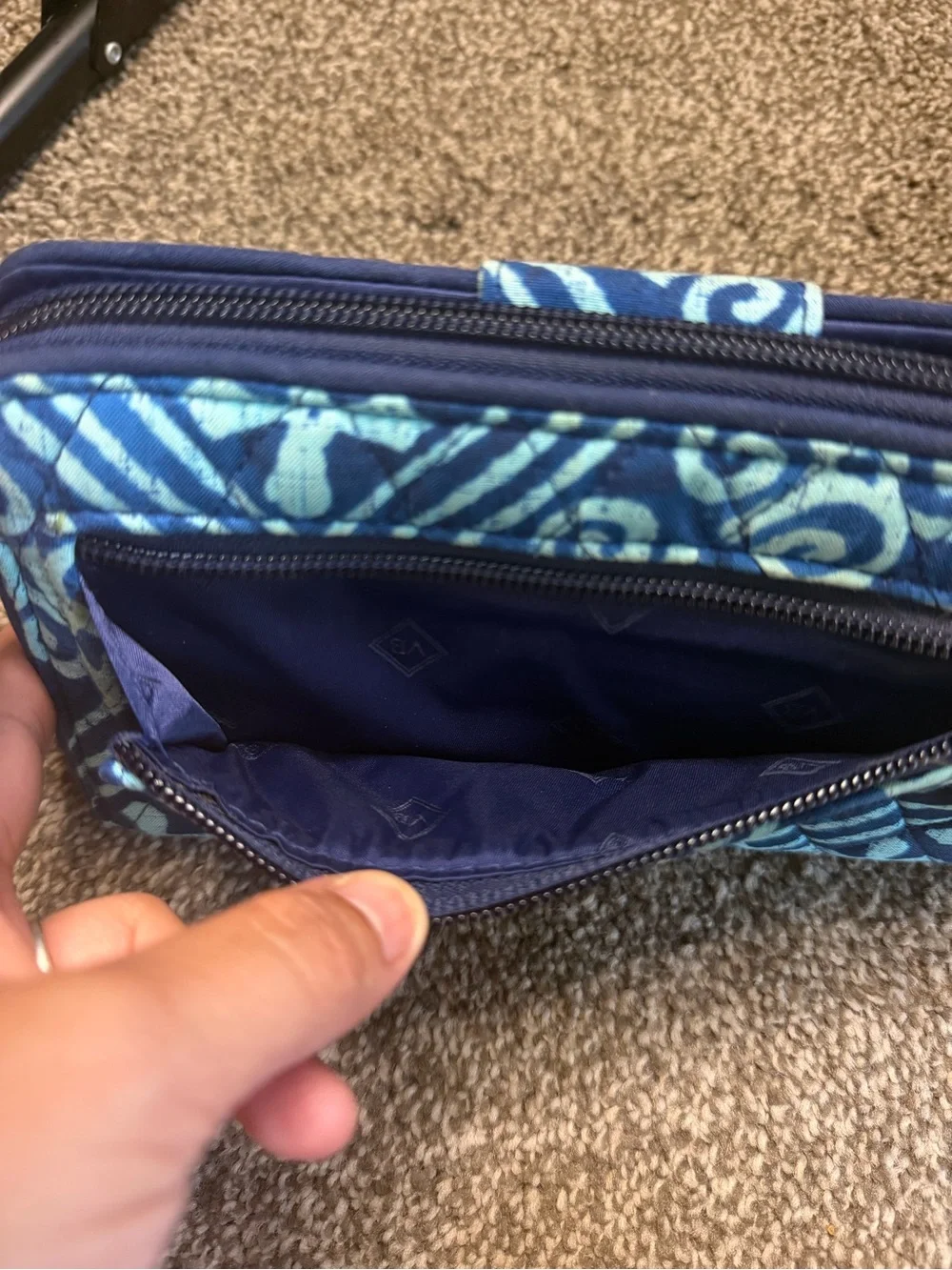 Vera Bradley quilted fabric